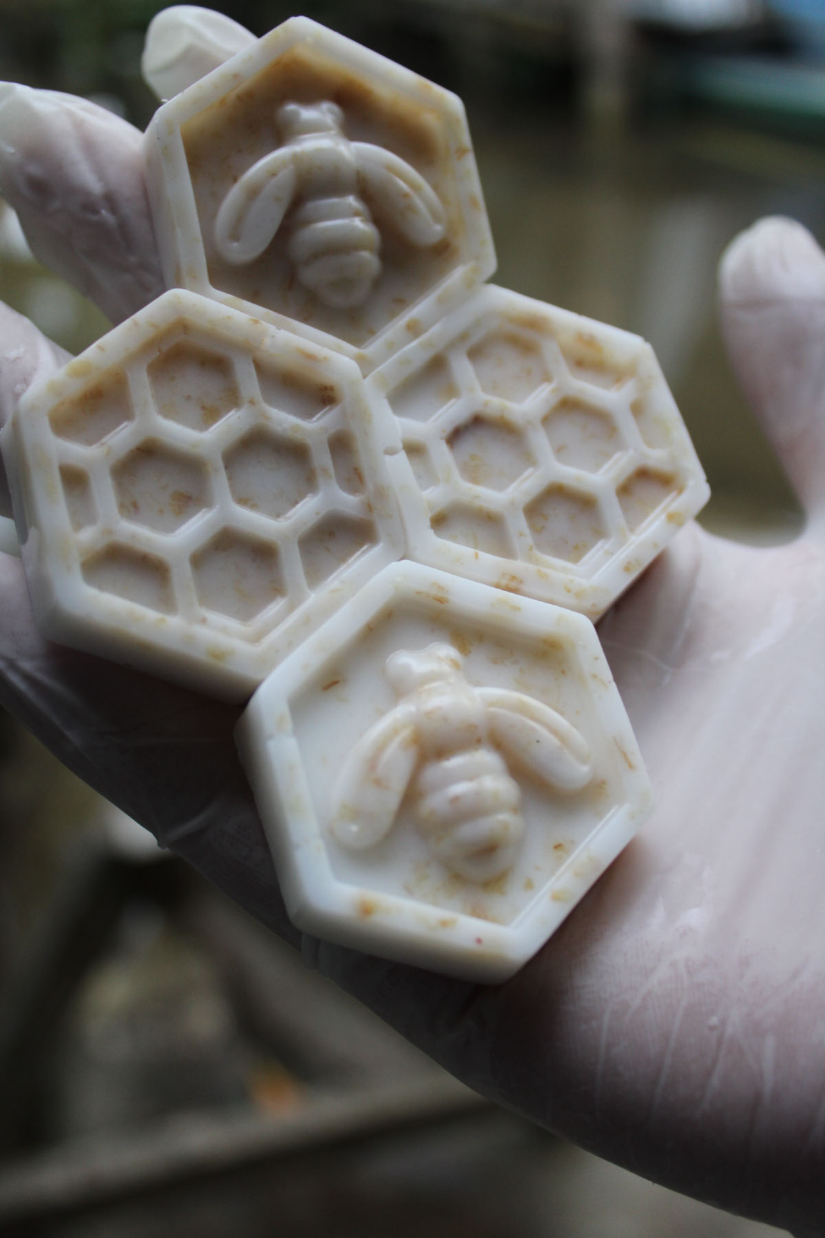 Soaps made with honey